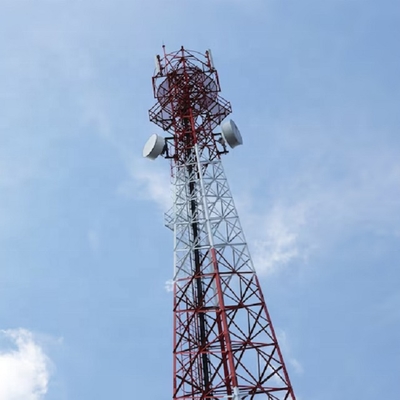 30m Gsm Cellular Telecommunication Antenna  Tower