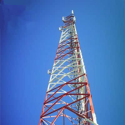 Galvanized Multi Functional Steel Angular Gsm Internet Antenna Telecommunication Towers