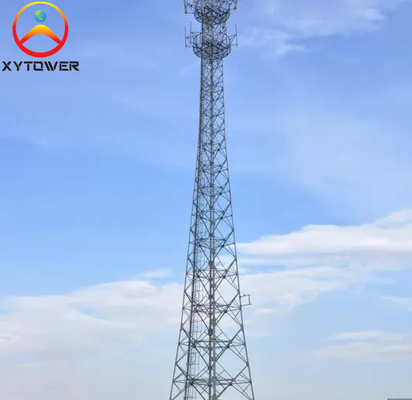 40m 4 Legged Wireless Self Supporting Wifi Antenna Angle Steel Communication Tower