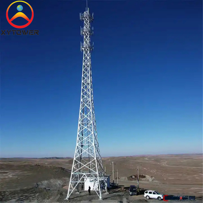 40m 4 Legged Wireless Self Supporting Wifi Antenna Angle Steel Communication Tower
