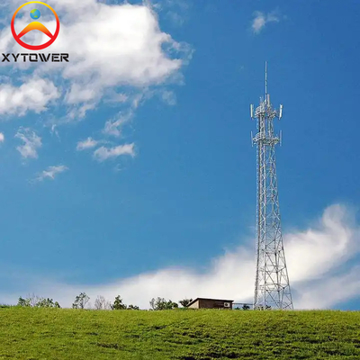 40m 4 Legged Wireless Self Supporting Wifi Antenna Angle Steel Communication Tower