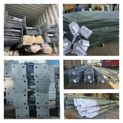 50 Meter Hot Dip Galvanized Angular 5G Internet Antenna Communication Tower