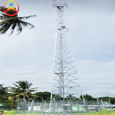 Galvanized Internet Wifi Angel Steel Telecommunication Towers with 4 Legs