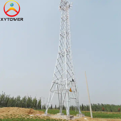 Galvanized Internet Wifi Angel Steel Telecommunication Towers with 4 Legs