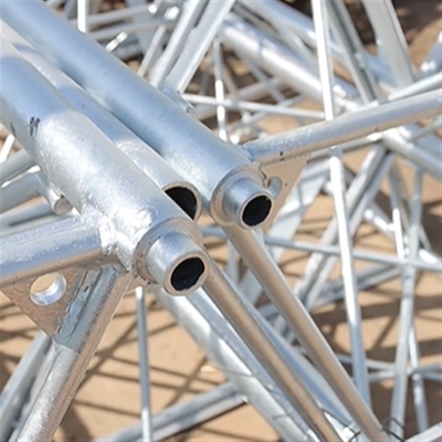 Hot Dip Galvanized Steel Tube Guyed Wire  Microwave Communication Antenna Tower