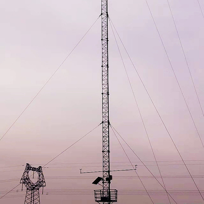 High Quality 50m Tubular Steel Wifi Antenna Telecommunication Guyed Tower
