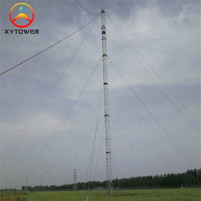 Self-supporting Guyed Wire Telecommunication Cell Gsm 4g 5g Antenna Bts Mast Tower