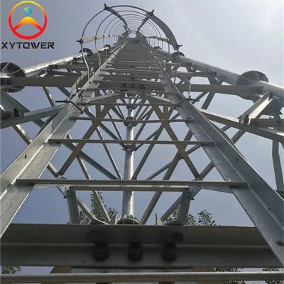 Factory Customized 60M 3 Legged Tubular Steel Self Supporting Cell Phone Telecommunication Towers