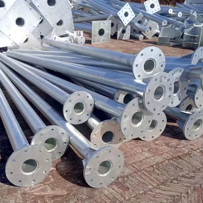 3 Legged Lattice Galvanized Steel Tubular 5G Communication Tower