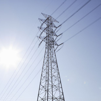 Transmission Electric Power Angle Steel Tower