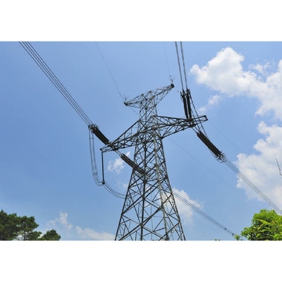 Transmission Electric Power Angle Steel Tower
