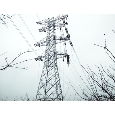 Transmission Electric Power Angle Steel Tower