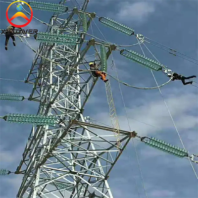 500KV Muti-Circuit Angel Steel High Voltage Power Electric Transmission Towers