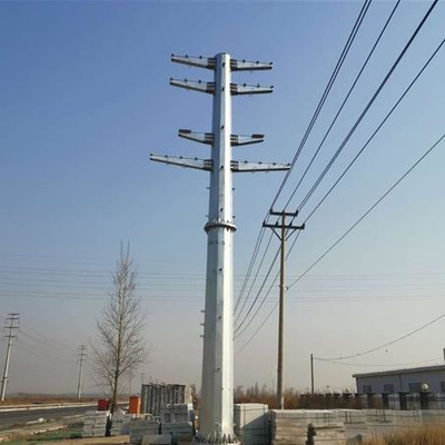 11kV High Quality Electrical Steel Tubular Tower