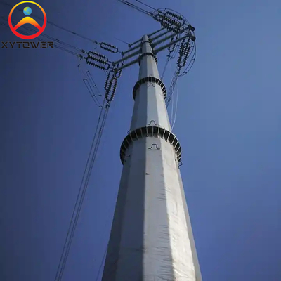 220kv Monopole Tower Electric Equipment for Electricity