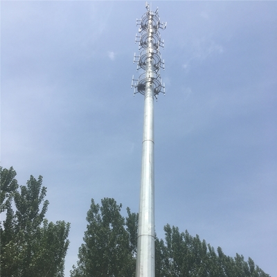 20 Meter High Mast Antenna Communication Monopole