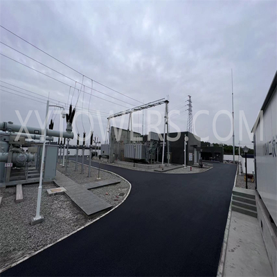 China Hot Dip Galvanized Tubular Electrical Power Substation Transformer Steel Structures