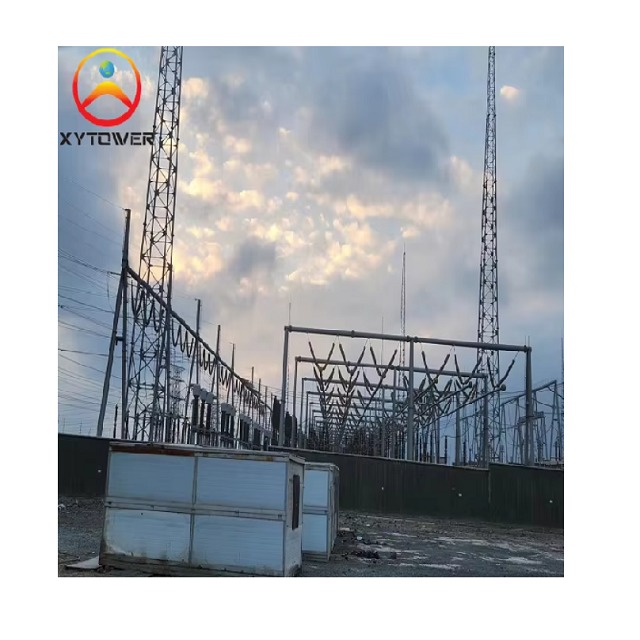 Galvanized Substation Steel Structure Power Transformer Substation ...